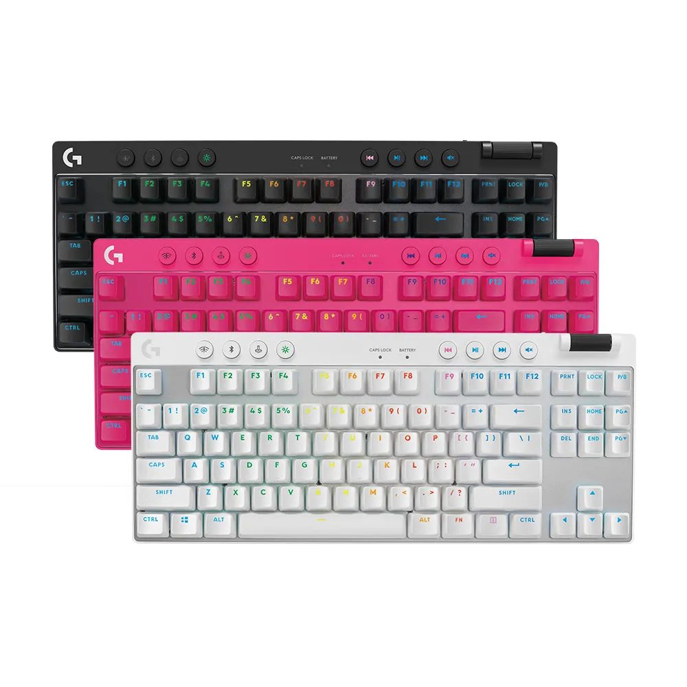 【Logitech G】Pro X LIGHTSPEED 無線機械式 TKL 遊戲鍵盤