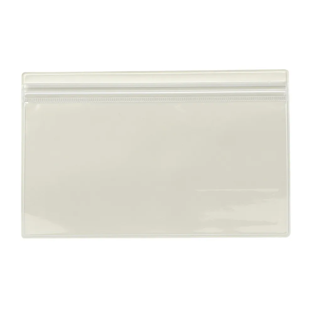 【MUJI 無印良品】單面透明小物袋 120x190mm