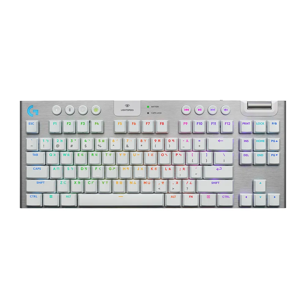 【Logitech G】G915 X TKL 無線RGB機械式遊戲鍵盤(觸感軸)
