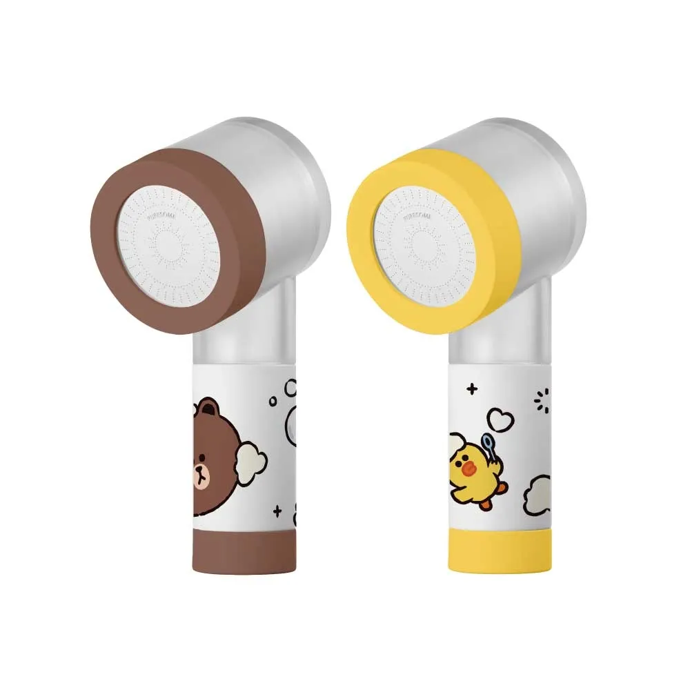 BODYLUV | LINE FRIENDS限量聯名組 旅行用迷你蓮蓬頭*1+植萃香氛濾芯*1