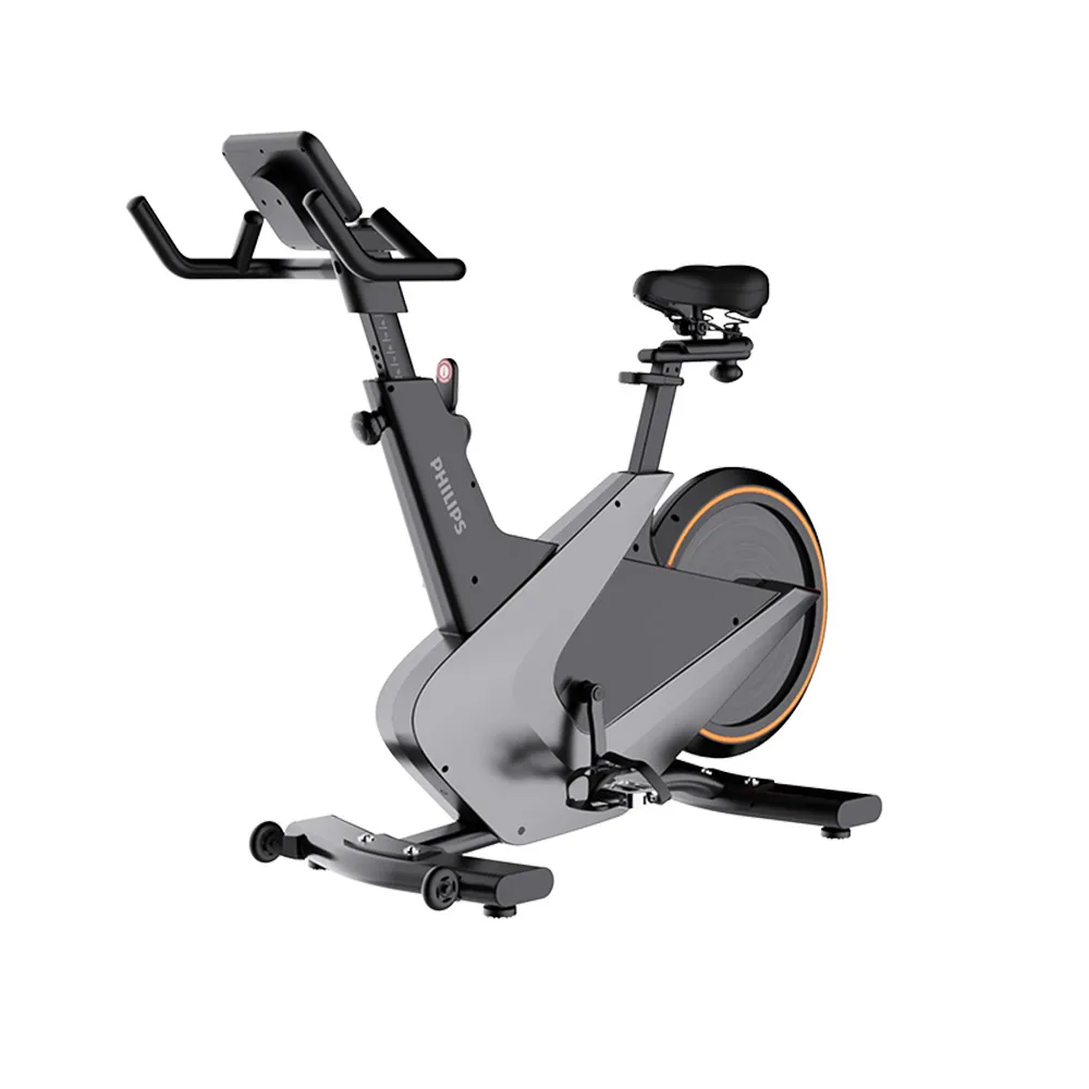 【Philips 飛利浦】FIT5102B 飛利浦光學智發電飛輪車-小黑馬(2.0智發電系統/32段電磁阻力/3D大沙發座墊)