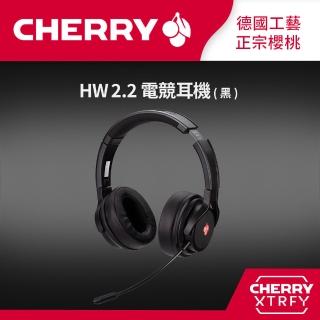 【Cherry】無線三模 HW2.2 電競耳機 秋夜黑(聽音辨位/FPS耳機/遊戲耳機/降噪/重低音/麥克風)