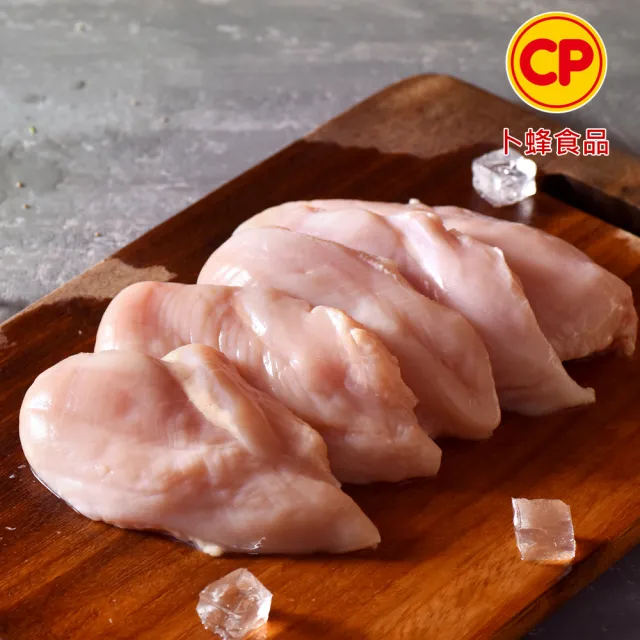 【卜蜂】急凍生鮮 去皮清雞胸肉 真空6連包x4組_momo美味標章認證(2.7kg/組_團購.居家料理饗宴)