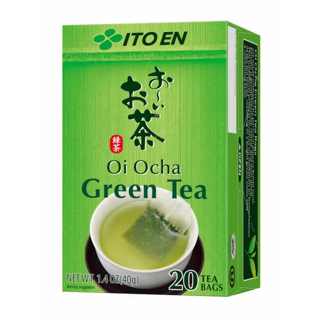 【伊藤園】Oi Ocha綠茶/玄米茶(抹茶入)茶包20入 (2公克 x 20茶包)