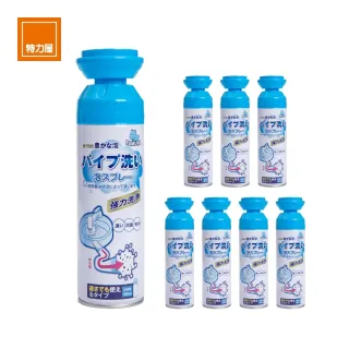 【特力屋】TAMURA 泡沫型水管抗菌清潔劑 500ml  8入