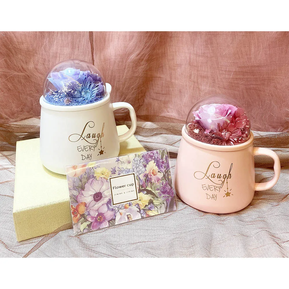 【OSTARA FLORIST 奧斯塔拉花藝】永生花 花杯(永生花、居家生活、節日送禮)