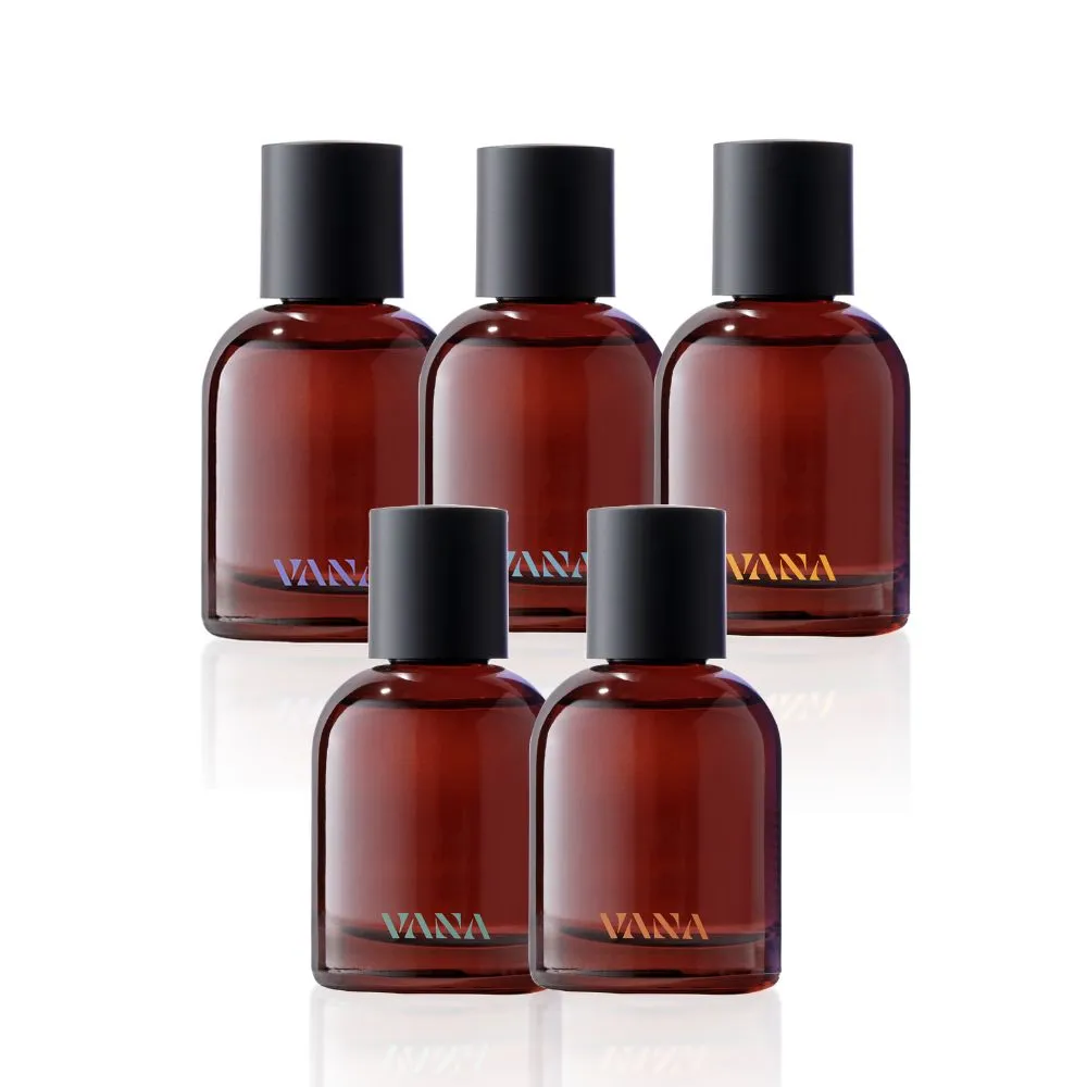 【VANA】北歐純素淡香精50ml｜中性香水｜5款任選｜法國專業調香｜純素香氛｜送禮推薦｜北歐香氛
