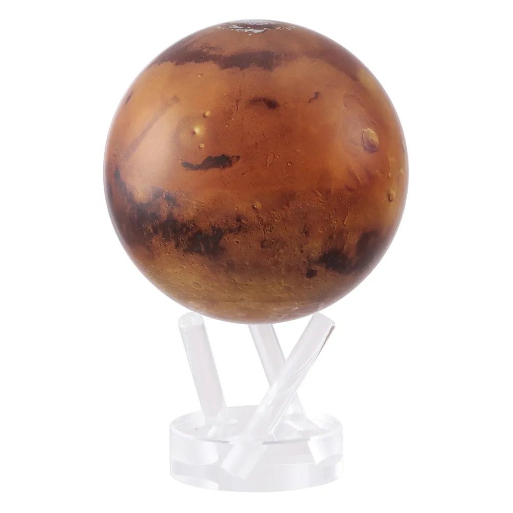 【MOVA】光能地球儀 - 火星Mars 經典款 4.5吋(居家擺設．精緻送禮．轉運．紀念日．生日)