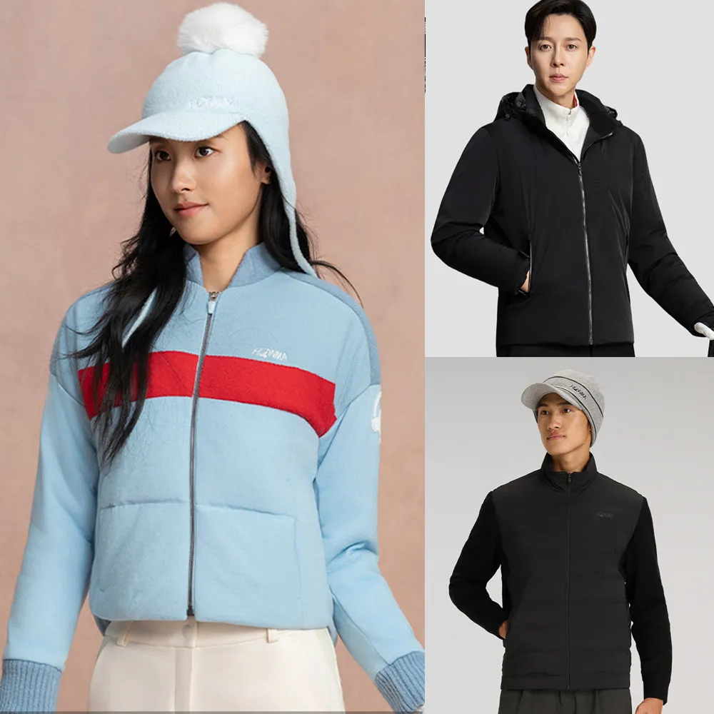 【HONMA 本間高爾夫】男女款商務休閒羽絨外套 25FW 日本高爾夫專業品牌(S-XXL多款多色任選)