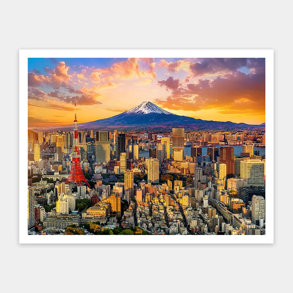 【Pintoo】拼圖1200片 - 日本 - 東京天際線(交換禮物/聖誕禮物/新年禮物)