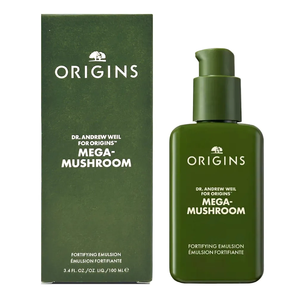 【ORIGINS 品木宣言】DR. WEIL青春無敵靈芝光潤機能乳液 100ml(國際航空版)