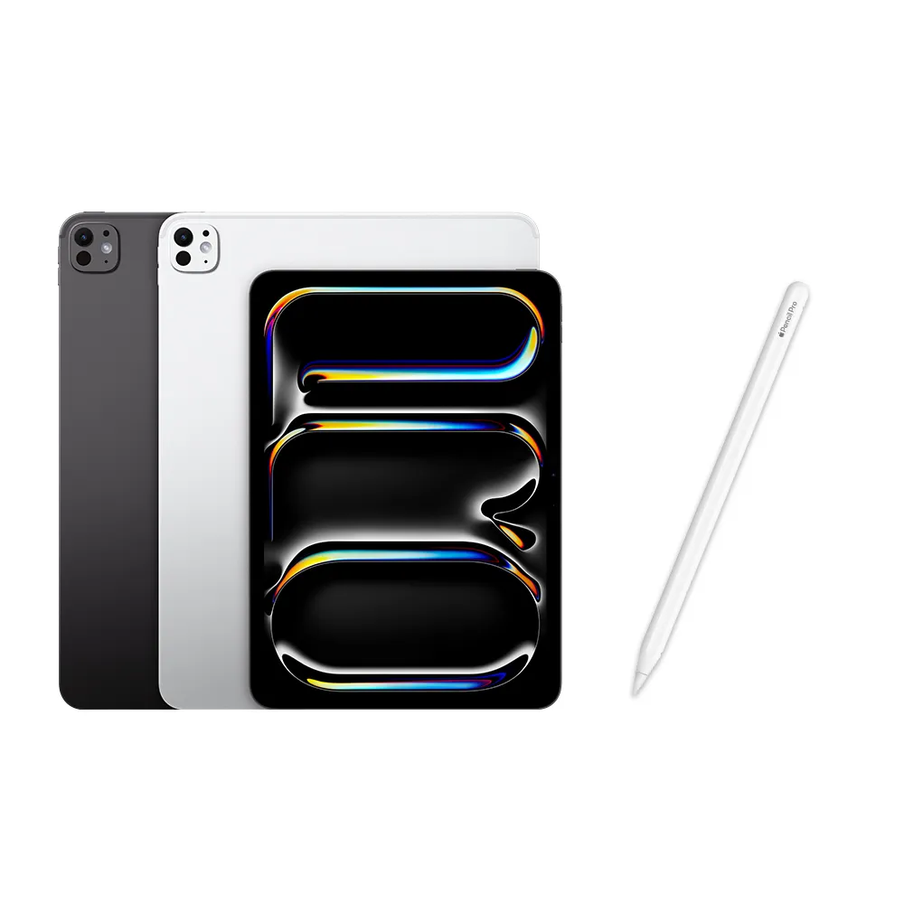 Apple】2025 iPad Pro M5晶片/11吋/WiFi/512G 平板電腦(Apple Pencil