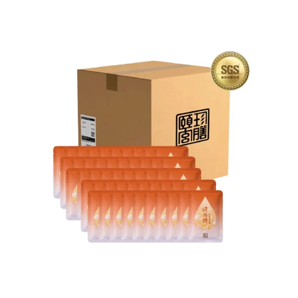【頤珍宮膳】常溫白羽烏骨滴雞精120入箱裝(50ml*120入)