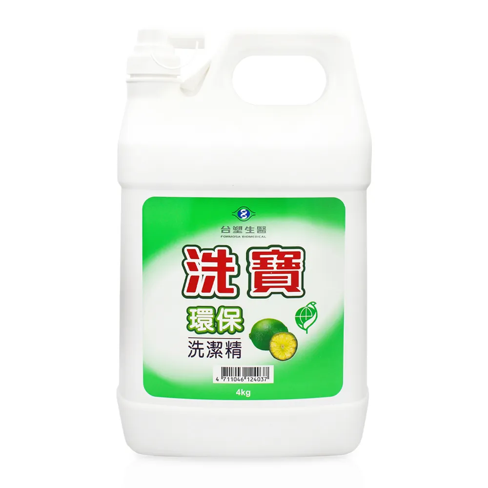 【Dr’s Formula 台塑生醫】洗寶環保洗潔精 洗碗精 4kg
