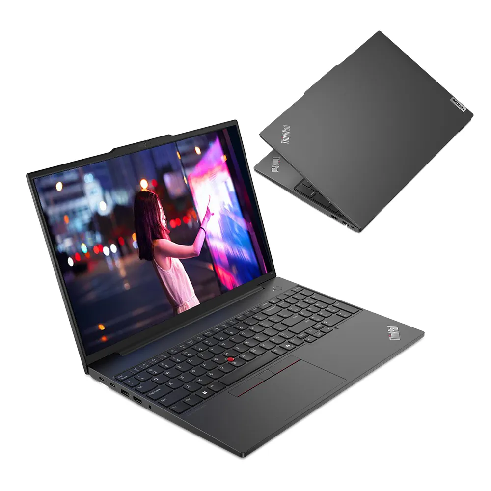 【ThinkPad 聯想】+500G外接SSD★16吋Ryzen 5 商用輕薄筆電(E16 G2/R5-7535HS/16G/1TB SSD/W11)