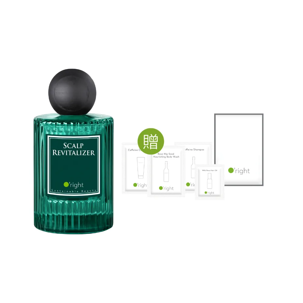 【O’right 歐萊德】四胜肽經典養髮液90ml 滋養髮根 調理頭皮 經典香氛