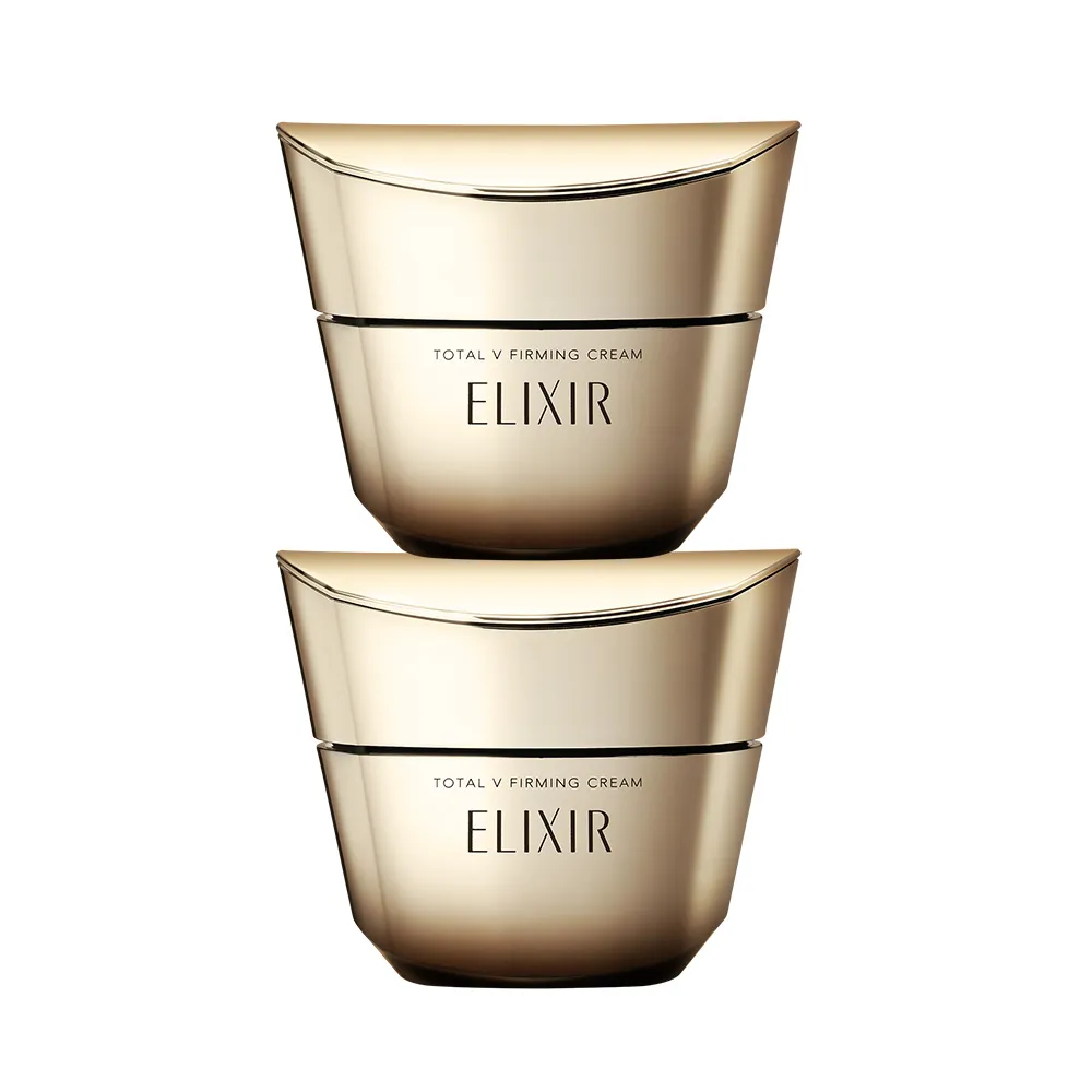 即期品【ELIXIR 怡麗絲爾】膠原緊V澎潤霜雙入組(緊V澎潤霜50g)