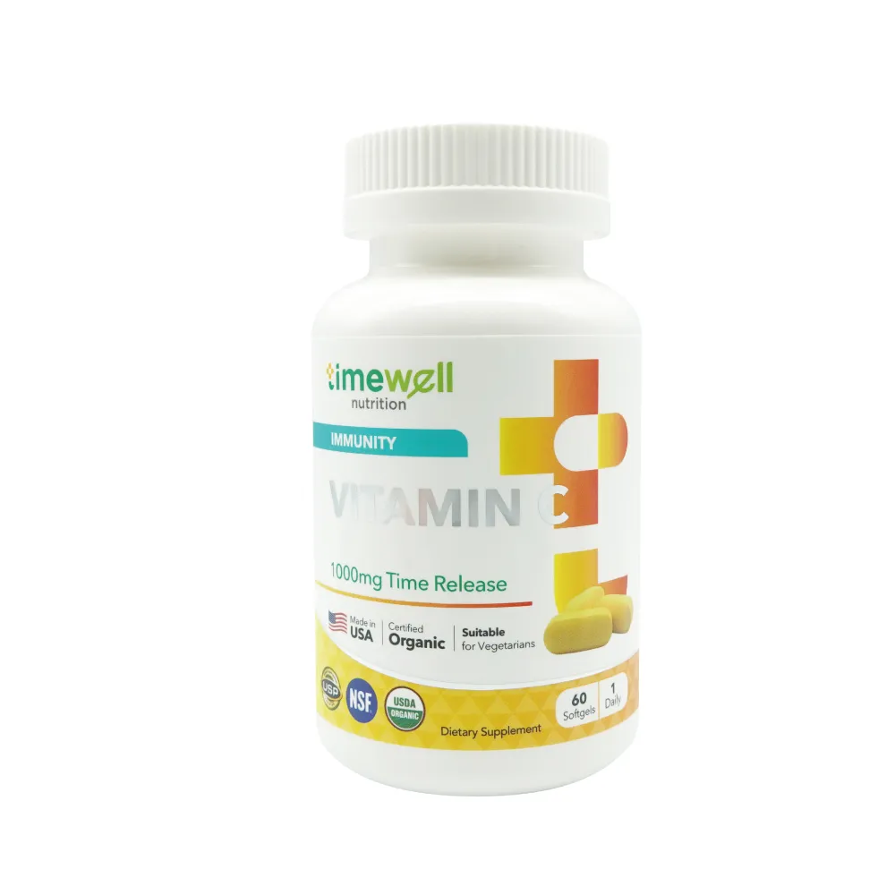 【timewell 時光安好】高單位緩釋型維生素C 1000mg(60粒/1瓶)