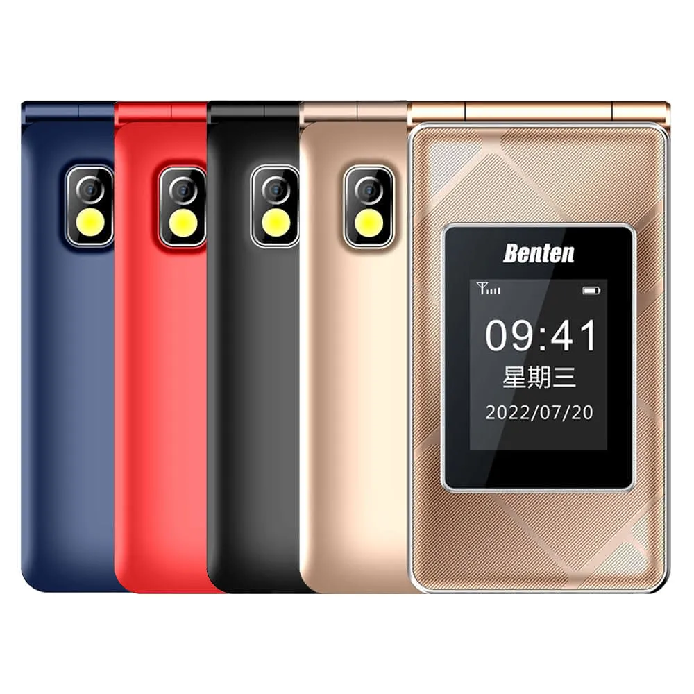 【Benten 奔騰】S+級福利品 F72 4G VoLTE功能摺疊手機(原廠展示機)
