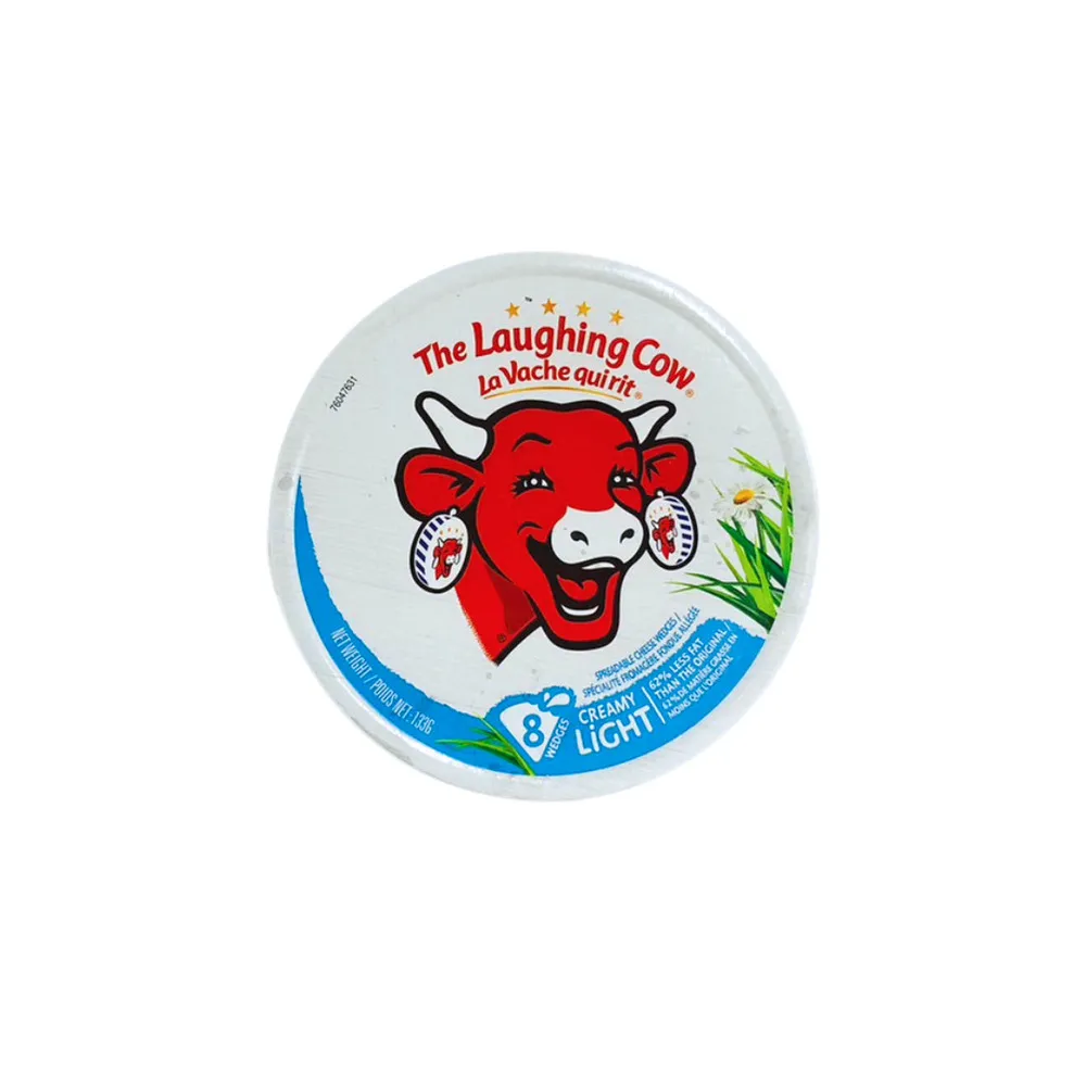 【The Laughing Cow 笑牛】『京原起司』法國笑牛圓乾酪_8片裝(乳酪、起司、抹醬)(效期2026/09/14)