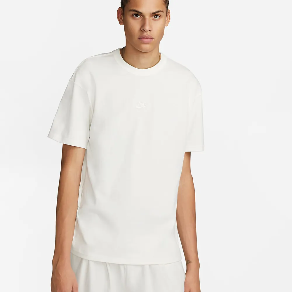 【NIKE 耐吉】短袖上衣 休閒 AS M NSW PREM ESSNTL SUST TEE 男款 白(DO7393133)