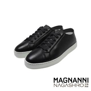【MAGNANNI】NAGASHIRO永城精品 西班牙手工製．天然原皮紋理全粒面皮革休閒鞋 (26233-BL)