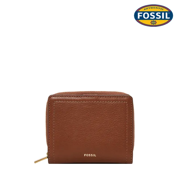 【FOSSIL】Logan 迷你多功能真皮RFID防盜短夾  出國必備 (多色可選)