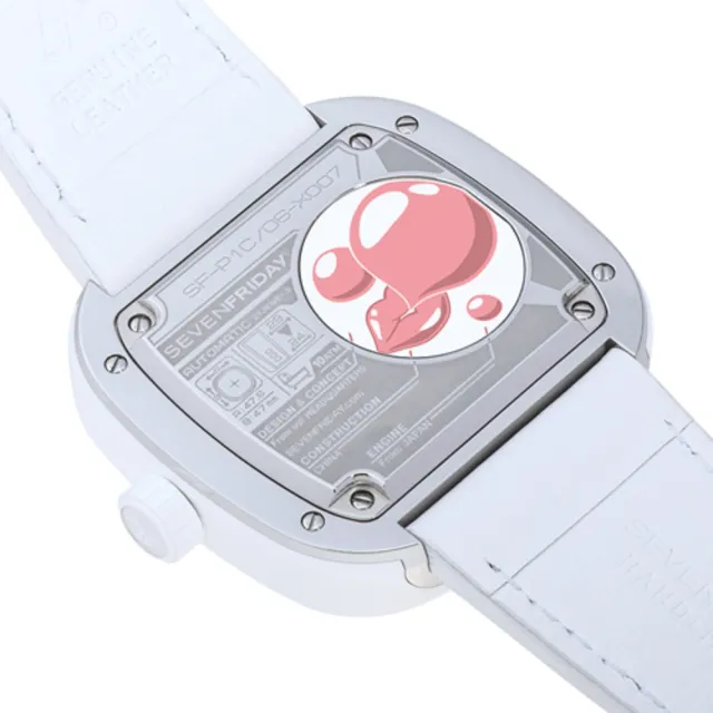 【SEVENFRIDAY】UBBLE GUM 泡泡糖 陶瓷框多彩噴漆錶面機械錶/47mm( P1C/06 )
