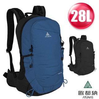 【ATUNAS 歐都納】Hikeing 輕量網架式透氣減震登山背包 28L 高透氣+排汗 A1BPGZ04