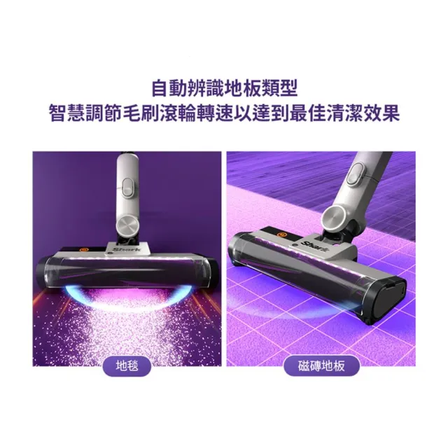 【Shark】限量A級福利品IW2241 CleanSense IQ智能大吸力無線吸塵器(抗纏結 寵物毛 車用 手持)