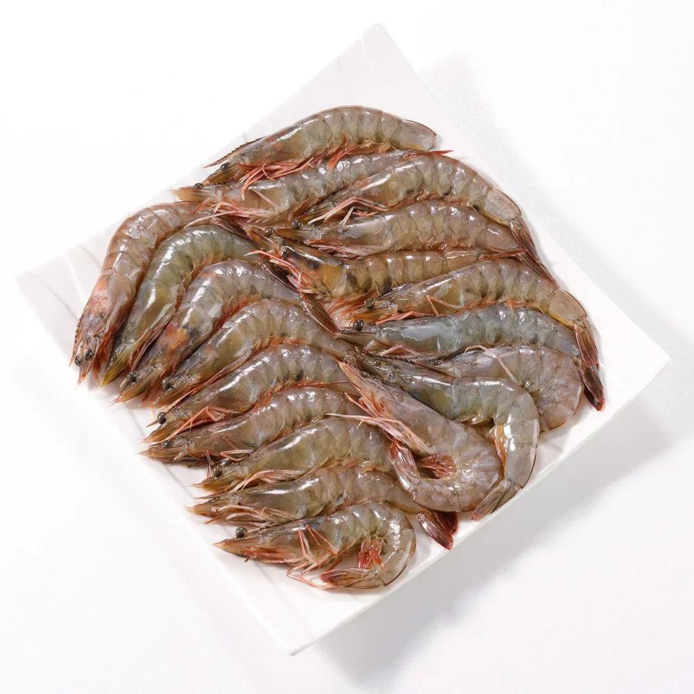 【華得水產】瓜地馬拉特大白蝦2盒(800g土10% 約10-15尾/盒/包冰15%)