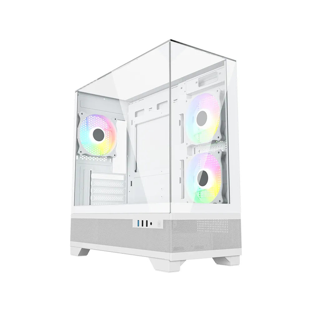 【技嘉平台】R7八核RX 9060 XT{克雷德TBEC}電競電腦(R7 9700X/B650/32G D5/1TB/WIFI)