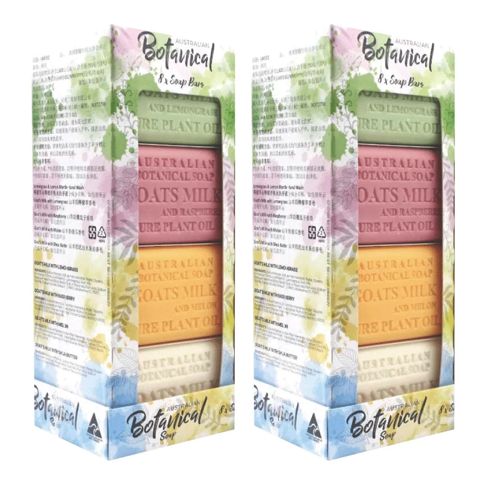 【Australian Botanical Soap】澳洲製植物精油香皂8入X2盒