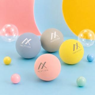 【INEXTION】Therapy Balls 筋膜按摩療癒球 - 泡泡糖新色版 (2入組) - 50D+65D 天然橡膠按摩球 台灣製