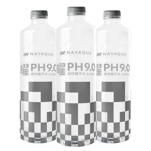 【NAYAQUA 耐雅格生技】曜 pH9.0鹼性離子水850mlx3箱(共60入;官方直營)
