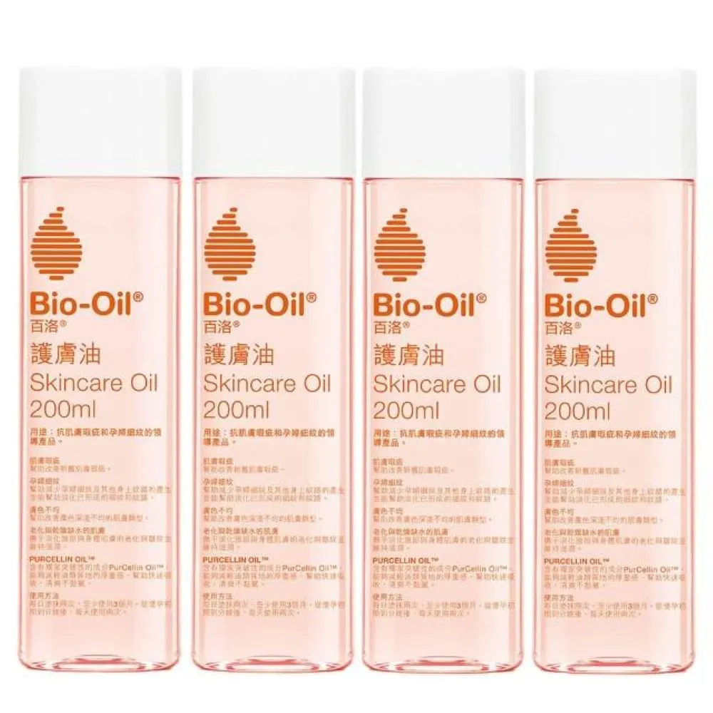 【Bio-Oil 百洛】護膚油200mlx4入