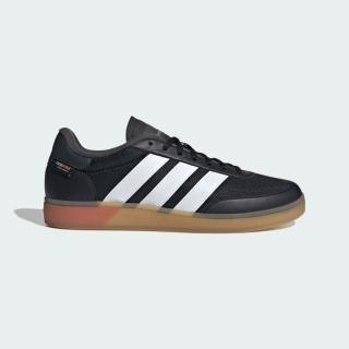 【adidas 愛迪達】Training Spezial 男女 多功能鞋 穩定 健身 訓練鞋 黑 皮革(JS3038)