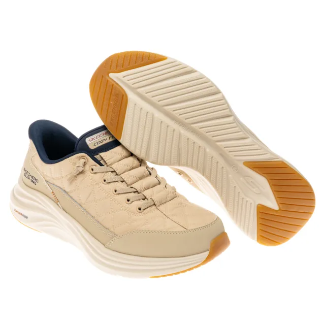 【SKECHERS】男鞋 休閒系列 休閒鞋 瞬穿舒適科技 CONTOUR FOAM 寬楦款 (232619WNTNV)