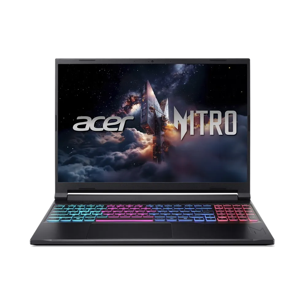 【Acer】獨家送羅技鼠★16吋 R5 RTX5060輕薄電競筆電-黑(Nitro V/ANV16S-41-R5FT/R5-240/16G/512GB/W11)