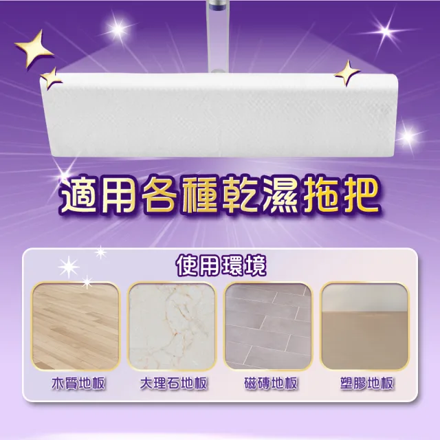 【驅塵氏】無香抗菌濕拖巾(12張/包-12包/箱-箱購)