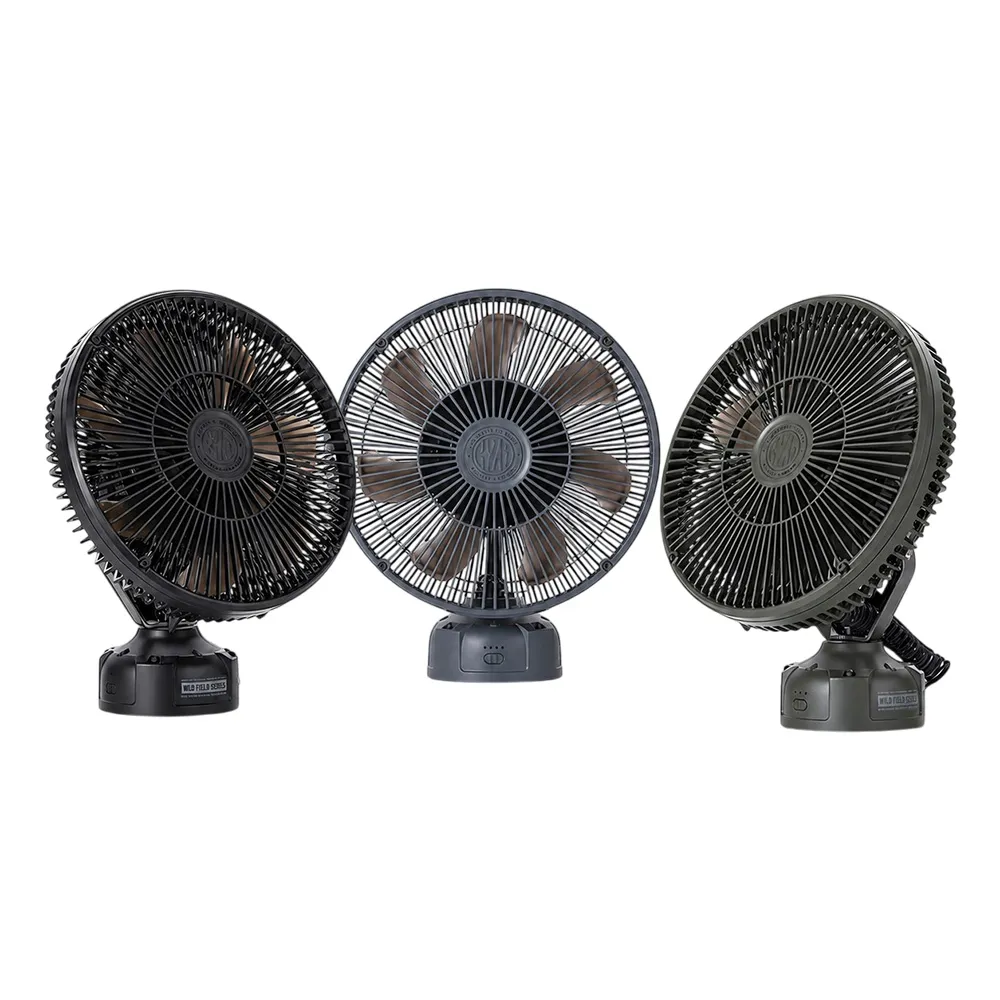 【KZM】280風扇+專用雲台 露營風扇 循環扇 5段風速 多種安裝方式 逐露天下