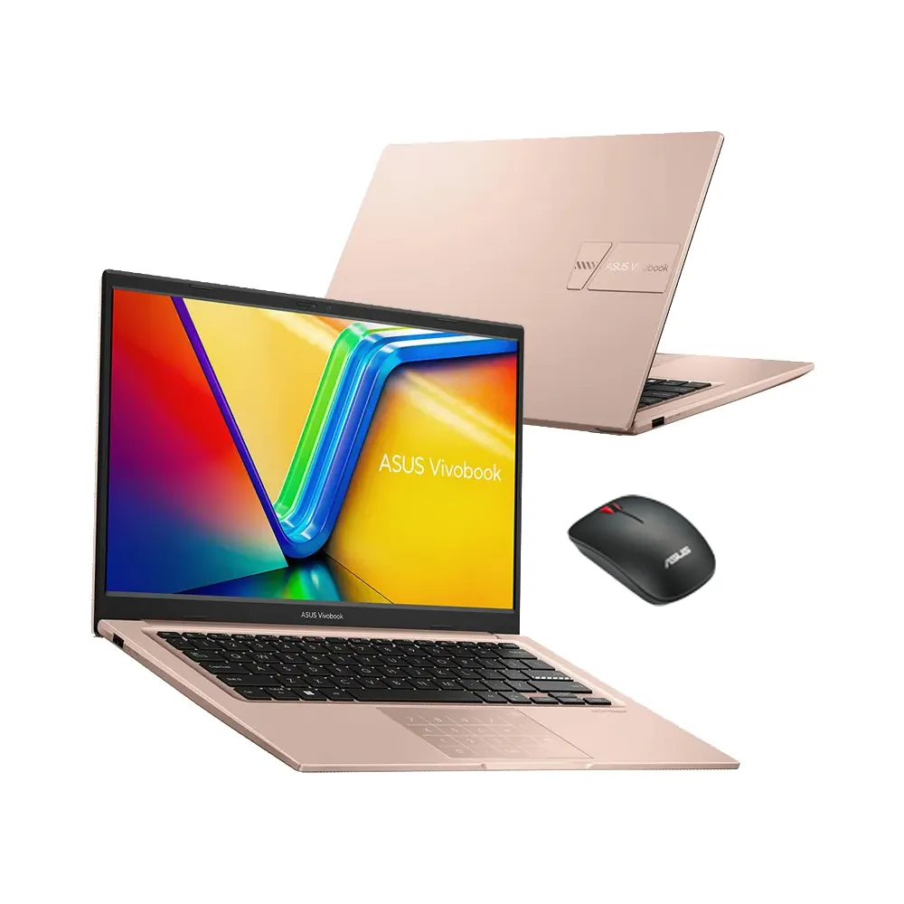 【ASUS 華碩】滑鼠組★14吋輕薄Core 5 16G筆電(VivoBook X1404VA/Core 5-120U/16G/512G SSD/W11)