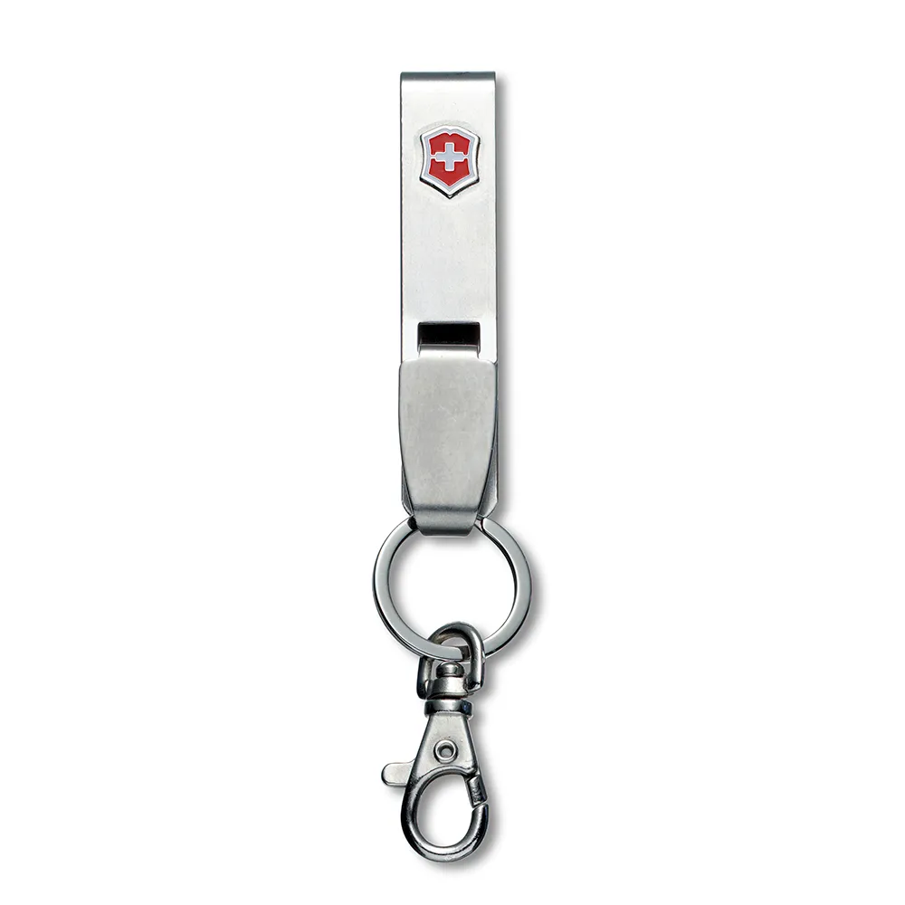 【VICTORINOX 瑞士維氏】不鏽鋼鑰匙圈