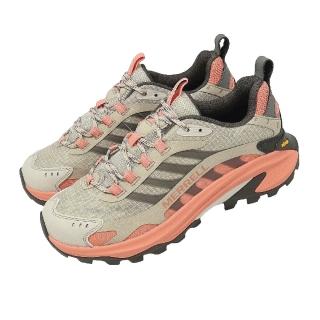 【MERRELL】登山鞋 Moab Speed 2 GTX 女鞋 灰 防水 黃金大底 抓地 戶外 ML00005349