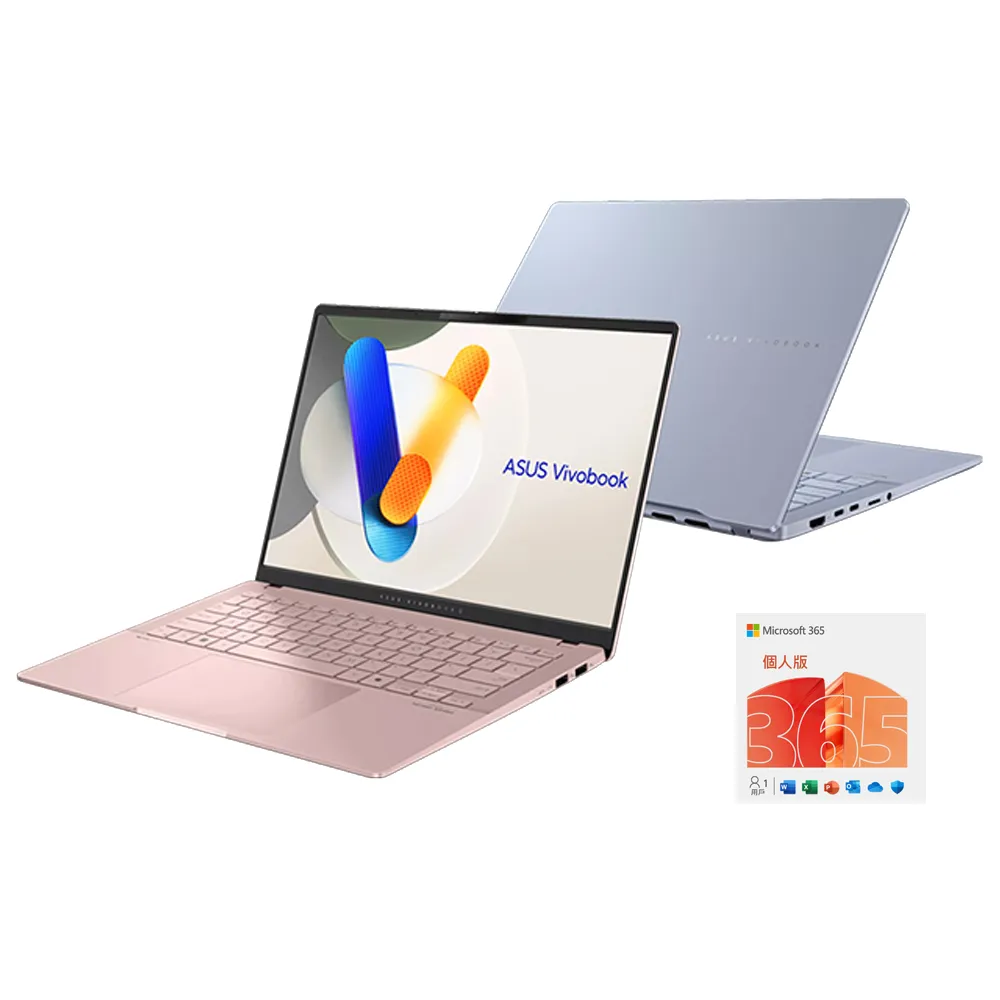 【ASUS 華碩】m365組★14吋Ultra 5輕薄AI筆電(VivoBook S S5406MA/Ultra 5-125H/16G/512G SSD/OLED/EVO)