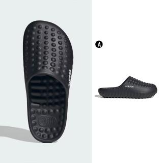 【adidas 愛迪達】穆勒鞋 運動拖鞋 ADISSAGE 360REC MULE 男女 A-KI6622