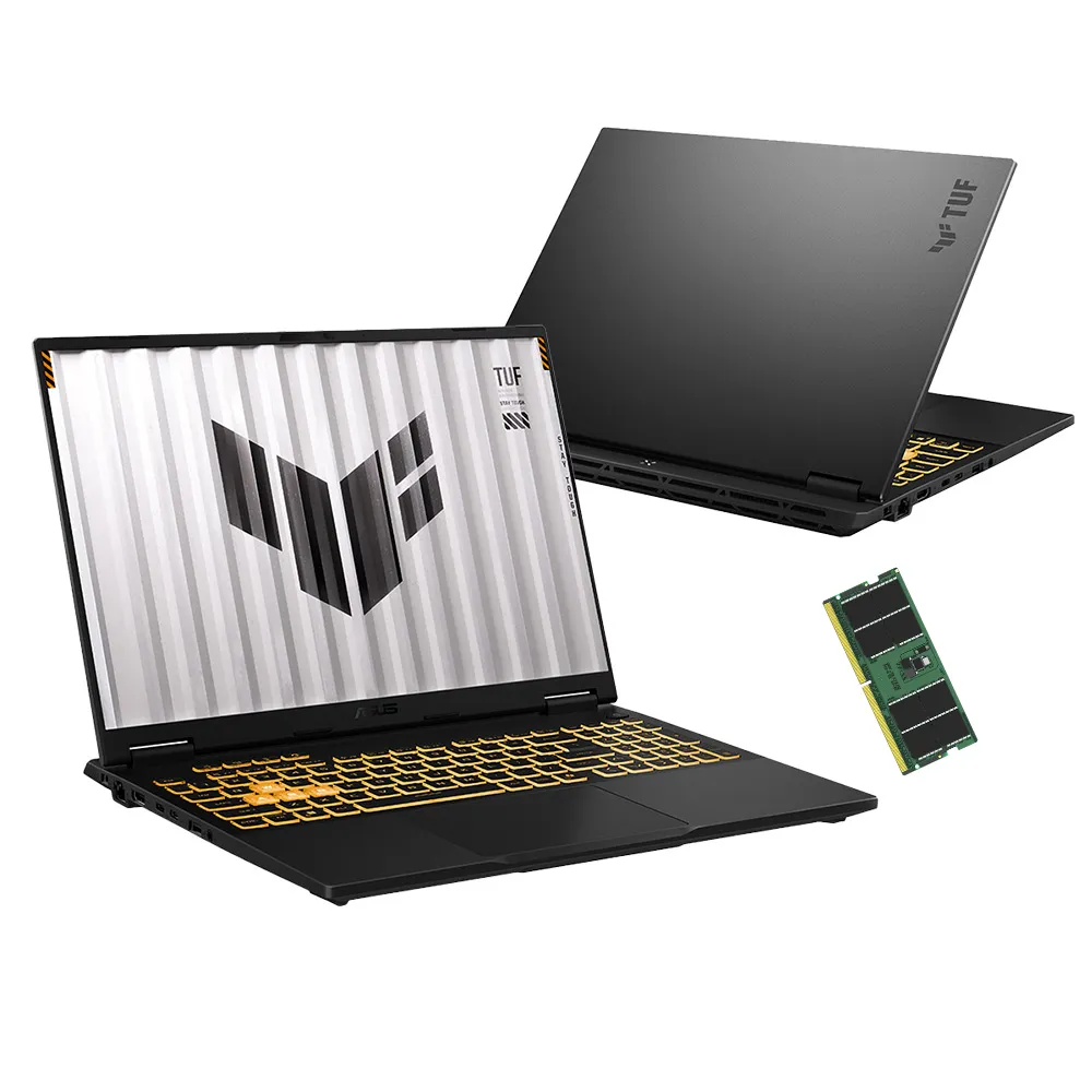 【ASUS 華碩】16G組★16吋i5 1TB GeForce RTX5060電競筆電(FX608JMR/i5-14450HX/16G/1T/W11)
