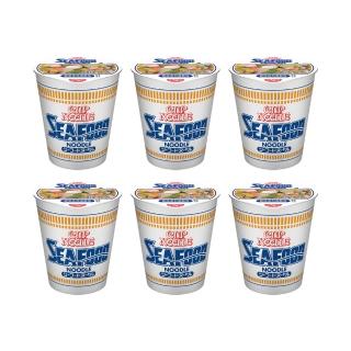 【NISSIN 日清】合味道原味系列杯麵 六入組杯麵(海鮮味70g/杯x6杯組)
