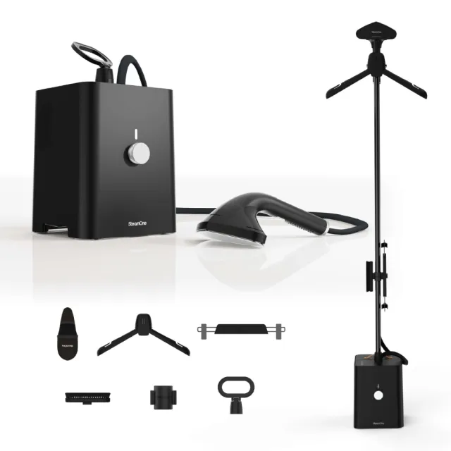 【SteamOne】新品 直立式高壓蒸氣掛燙機 燙衣機 熨燙機 SteamCube 120g超高蒸氣量/高溫殺菌 父親節禮物