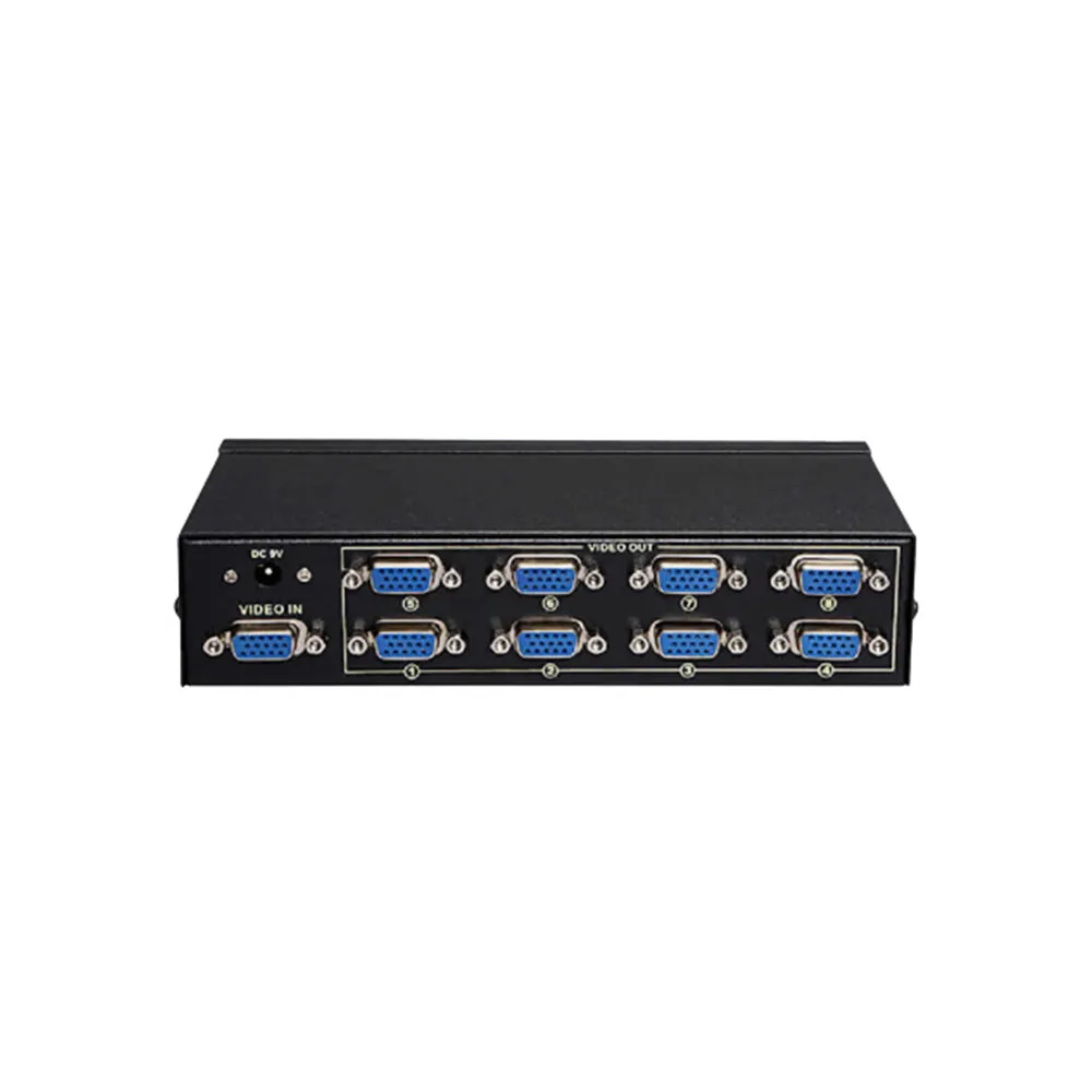 【CHANG YUN 昌運】VGA-108SP VGA 一進八出 影像分配器 即插即用 可一組VGA訊號轉八組VGA